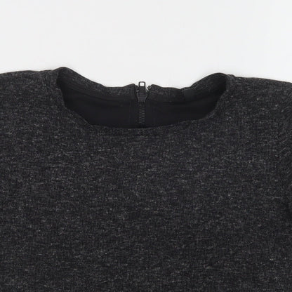 Womens UK Size 8 Topshop Grey Pullover Jumper