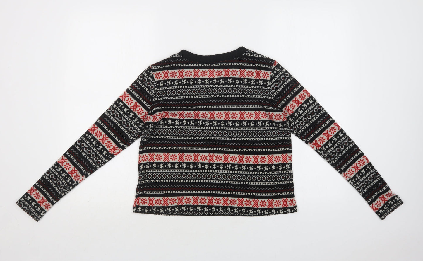 Womens UK Size S Pins & Needles Black Pullover Jumper