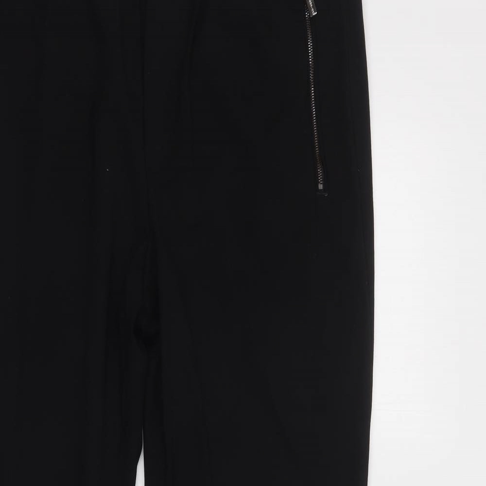 Womens UK Size L H&M Regular Fit Jegging Black Trousers