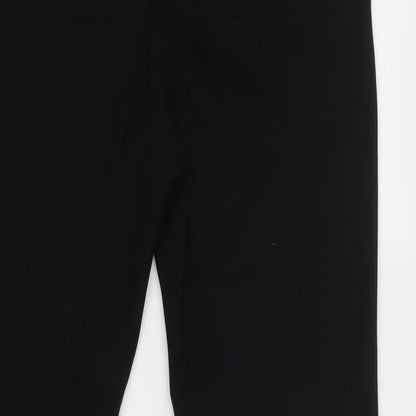 Womens UK Size L H&M Regular Fit Jegging Black Trousers