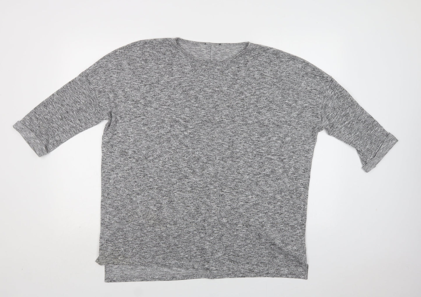 Womens UK Size M New Look Grey Pullover Jumper