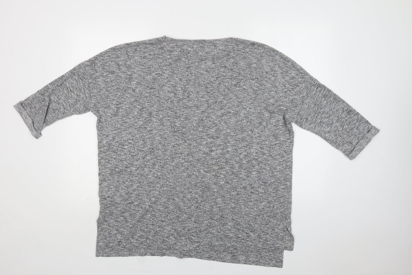 Womens UK Size M New Look Grey Pullover Jumper