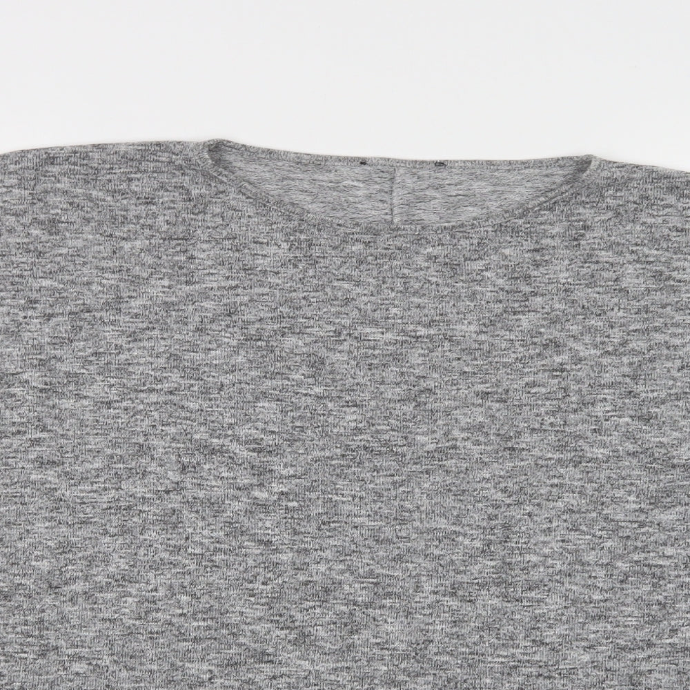 Womens UK Size M New Look Grey Pullover Jumper