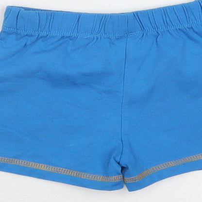 Disney Baby Baby Blue  Cotton Jogger Trousers Size 12-18 Months