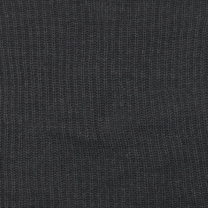 Boohoo Womens Grey V-Neck  Acrylic Cardigan Jumper Size L