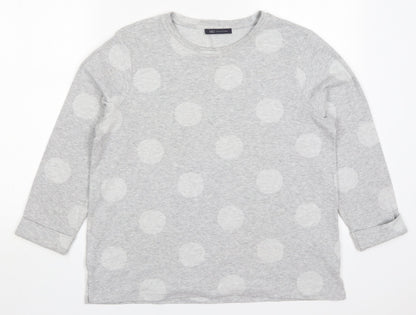 Womens UK Size 14 Marks and Spencer Grey Pullover Jumper
