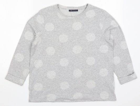 Womens UK Size 14 Marks and Spencer Grey Pullover Jumper