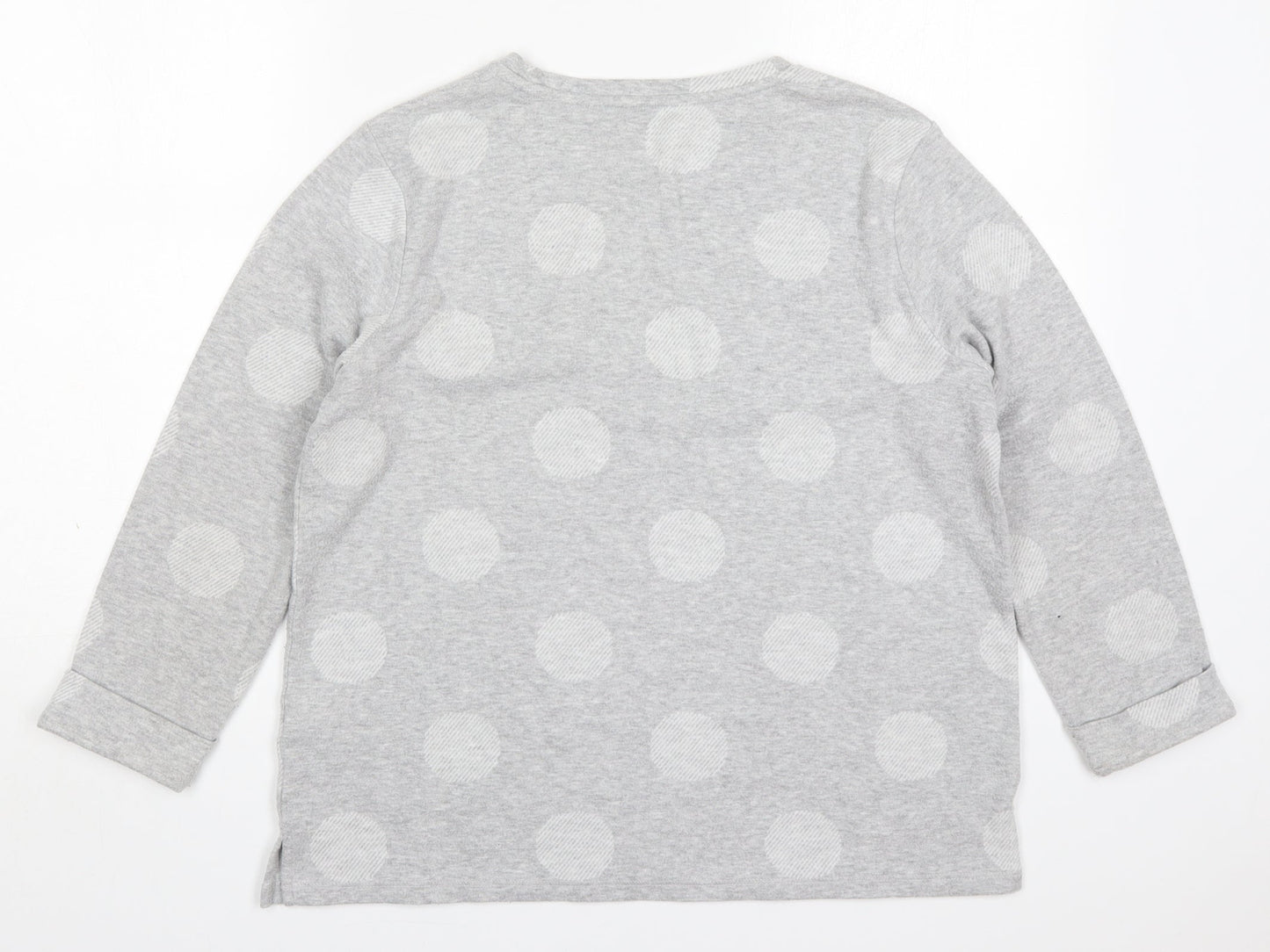 Womens UK Size 14 Marks and Spencer Grey Pullover Jumper