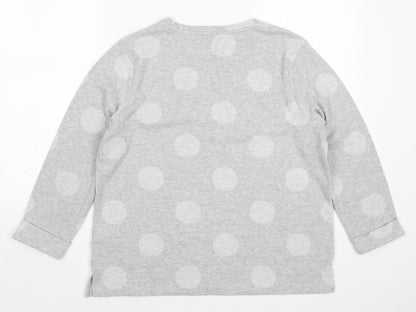 Womens UK Size 14 Marks and Spencer Grey Pullover Jumper