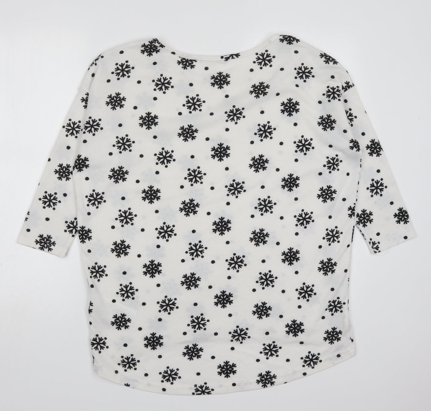 Womens UK Size L Only White Pullover Jumper