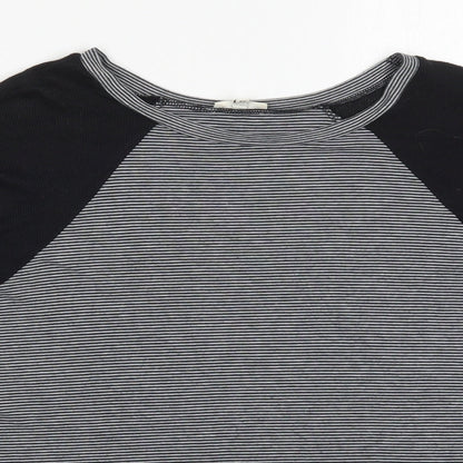 Womens UK Size 10 River Island Grey Basic T-Shirt