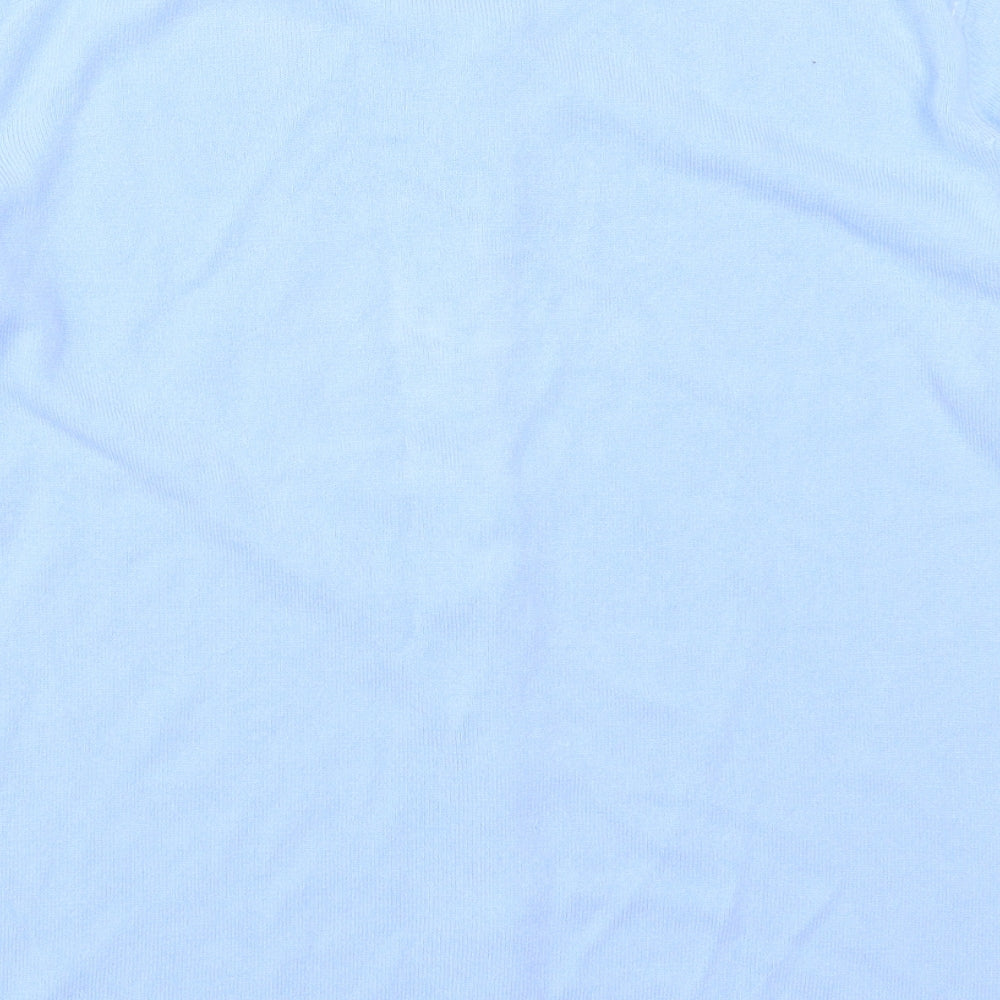 Womens UK Size M Reflect Blue Cardigan Jumper
