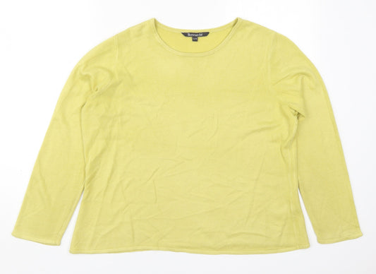 Womens UK Size 16 Bonmarché Green Pullover Jumper