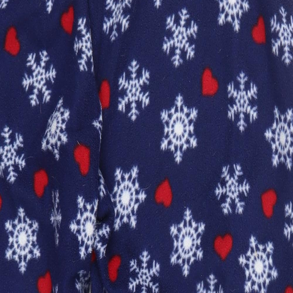 Womens UK Size M Preworn Regular Fit  Blue Trousers
