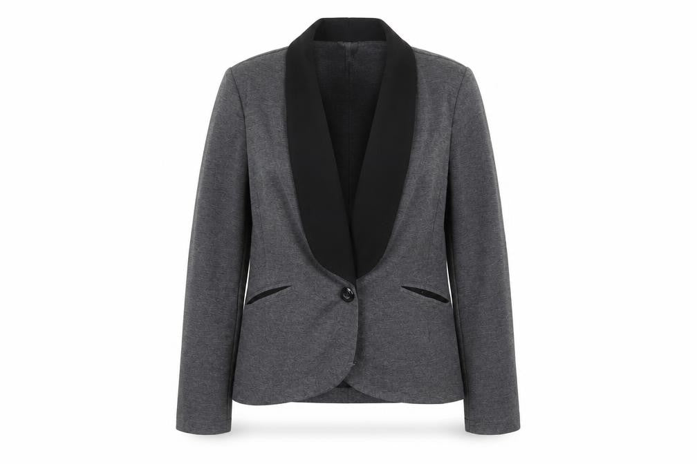 Womens UK Size 10 NEXT Regular Grey Suit Jacket