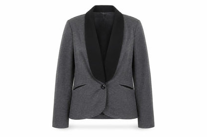 Womens UK Size 10 NEXT Regular Grey Suit Jacket