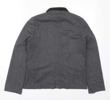 NEXT Womens Grey  Polyester Jacket Suit Jacket Size 10