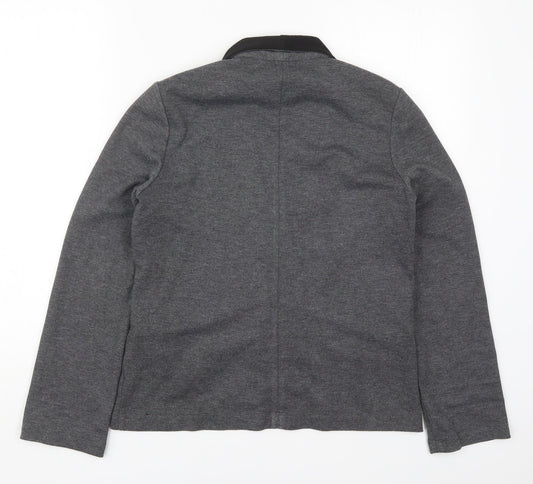 NEXT Womens Grey  Polyester Jacket Suit Jacket Size 10