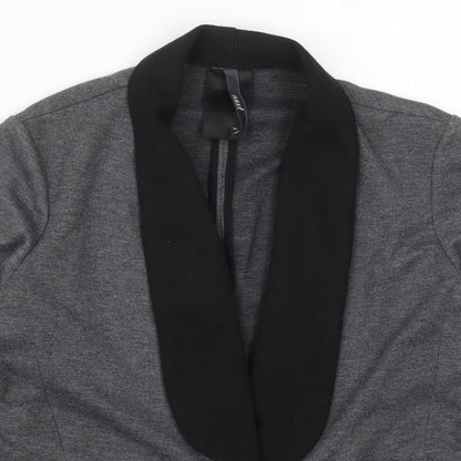 NEXT Womens Grey  Polyester Jacket Suit Jacket Size 10