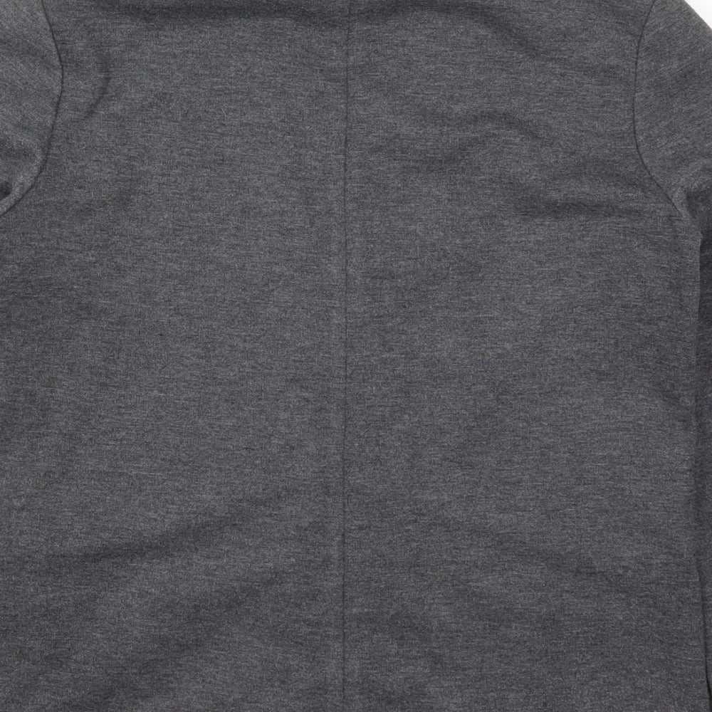 NEXT Womens Grey  Polyester Jacket Suit Jacket Size 10