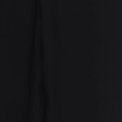 Womens UK Size 12 Preworn Regular Fit  Black Trousers
