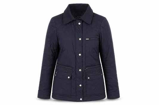 Womens UK Size 8 Dorothy Perkins Blue Pea Coat