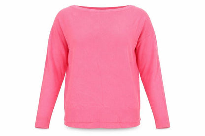 Womens UK Size 12 Nutmeg Pink Pullover Jumper
