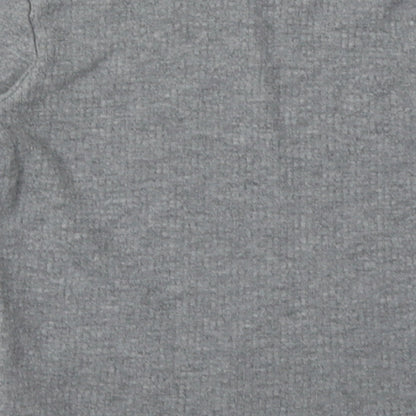 Marks and Spencer Boys Grey  Coir Pullover Sweatshirt Size 7-8 Years  Pullover