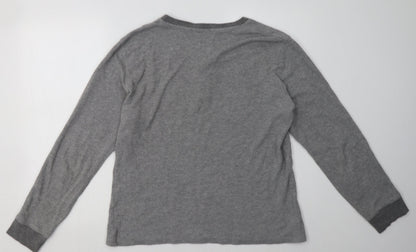 Mens UK Size M BHS Grey Pullover Sweatshirt