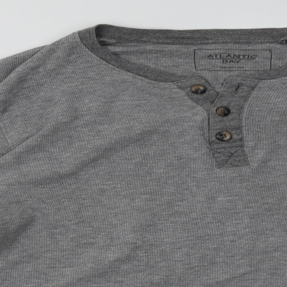 Mens UK Size M BHS Grey Pullover Sweatshirt