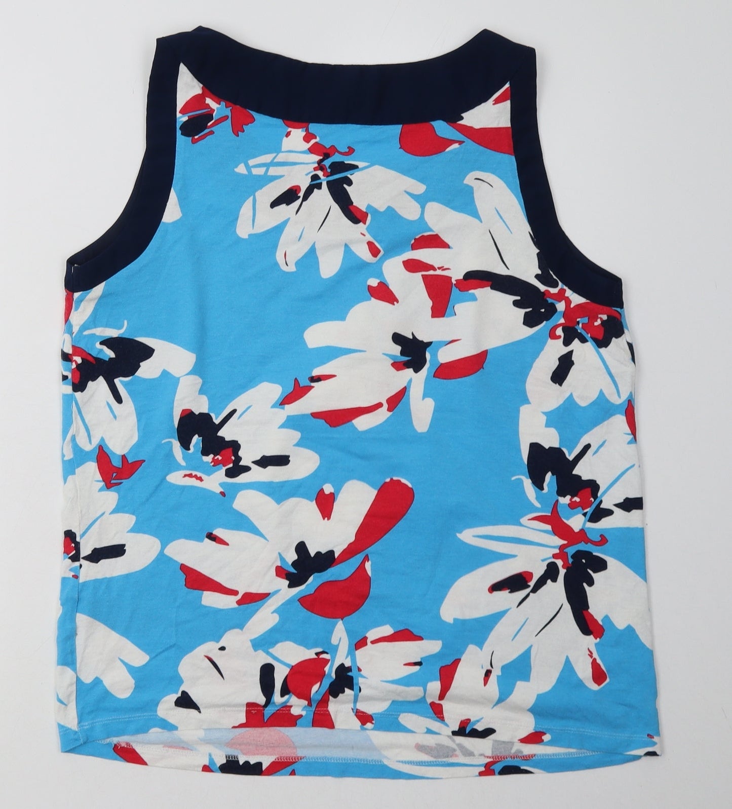 Womens UK Size 14 label be Blue Basic Tank