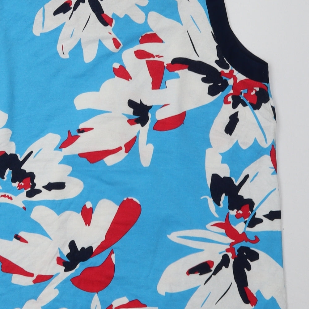 Womens UK Size 14 label be Blue Basic Tank