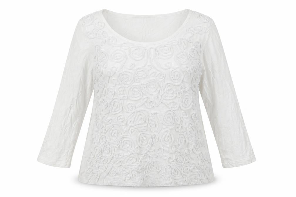 Womens UK Size 16 Marks and Spencer White Pullover Sweatshirt