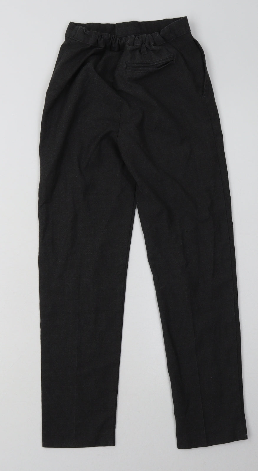 sainsburys Boys Grey  Polyester Capri Trousers Size 10 Years  Regular Hook & Eye - School Wear