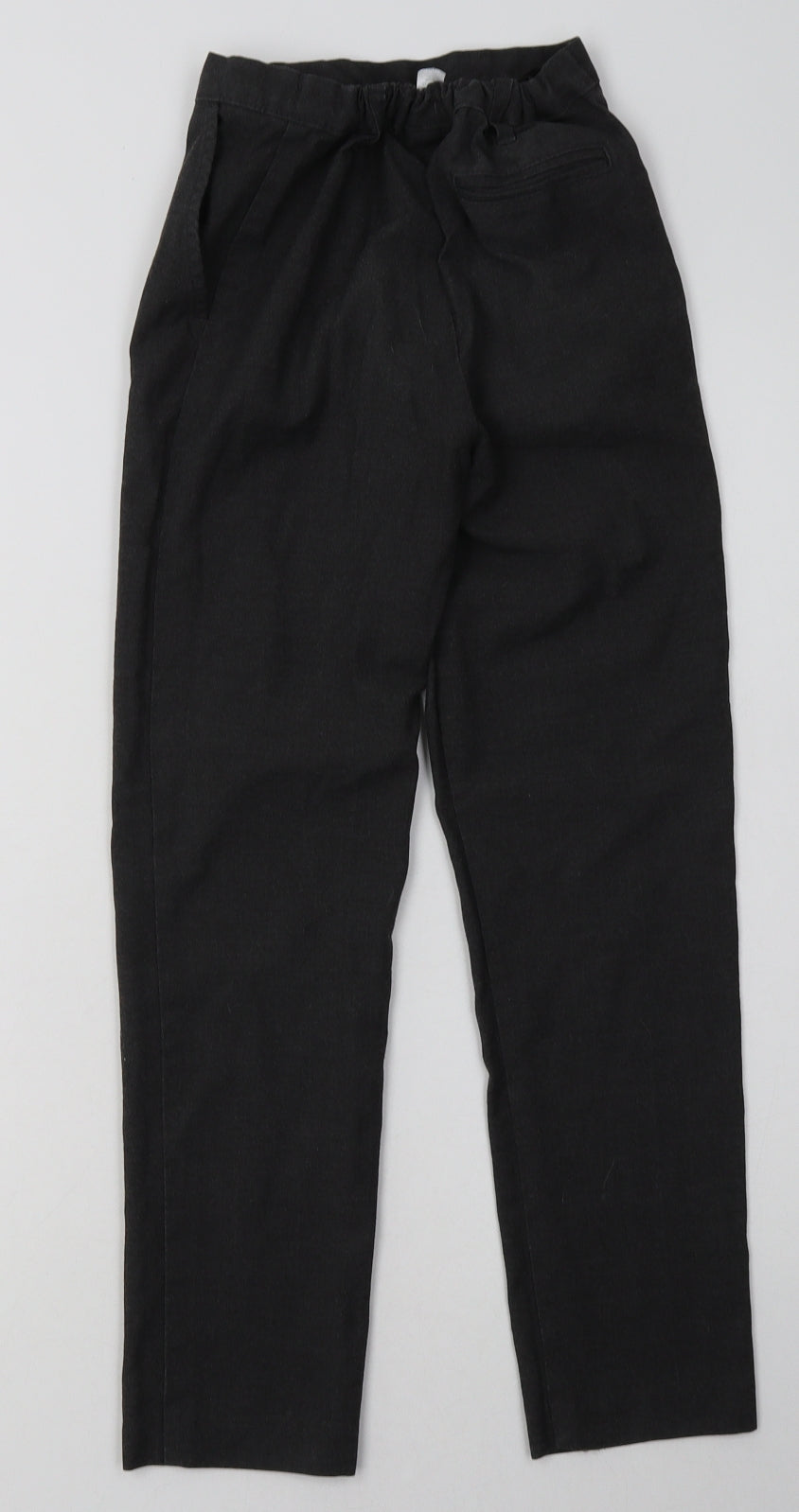 Sainsburys Boys Grey  Polyester Capri Trousers Size 10 Years  Regular Hook & Eye - School Wear