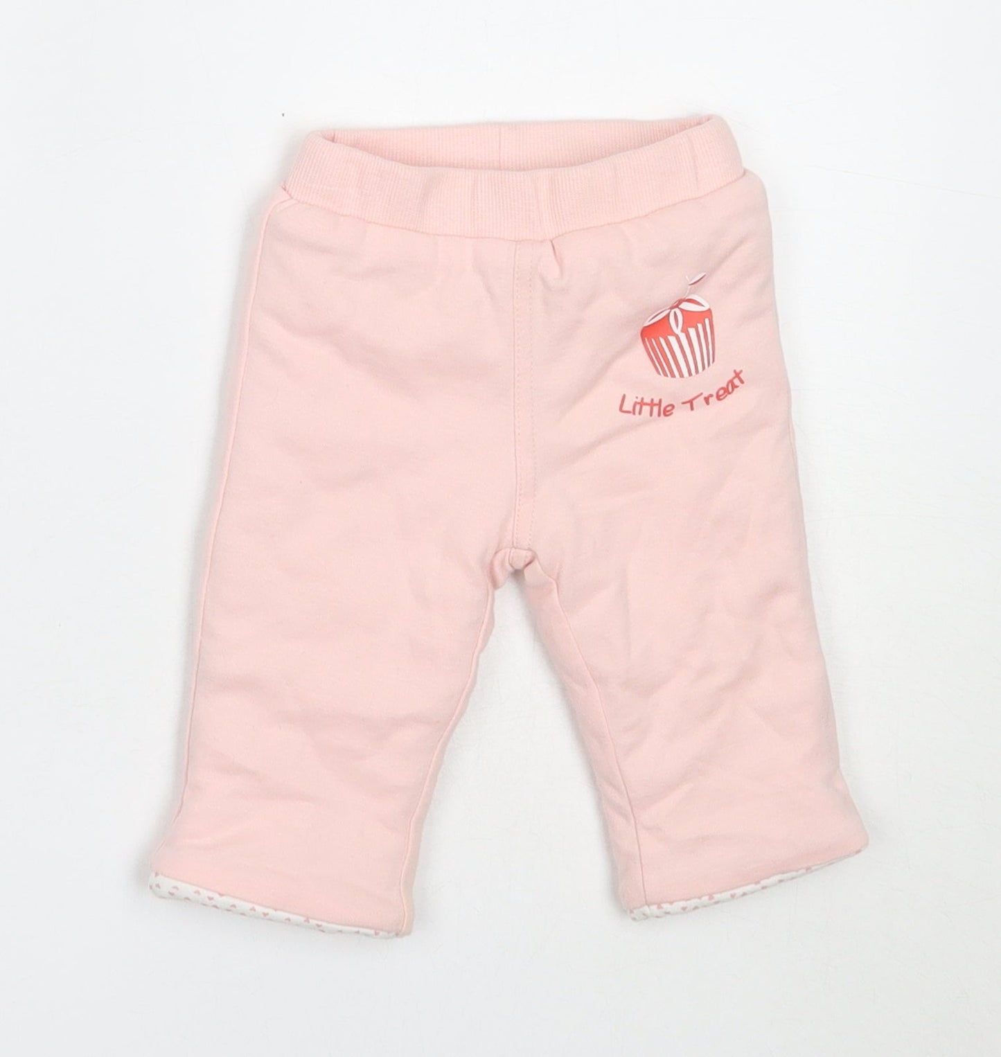 Baby Patch Girls Pink  Cotton Capri Trousers Size Newborn