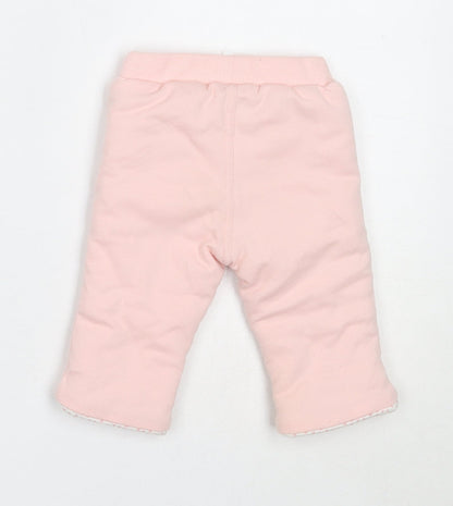 Baby Patch Girls Pink  Cotton Capri Trousers Size Newborn