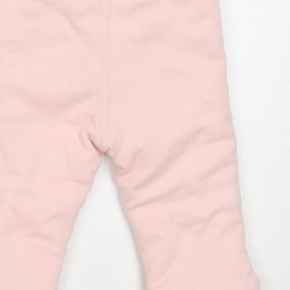 Baby Patch Girls Pink  Cotton Capri Trousers Size Newborn