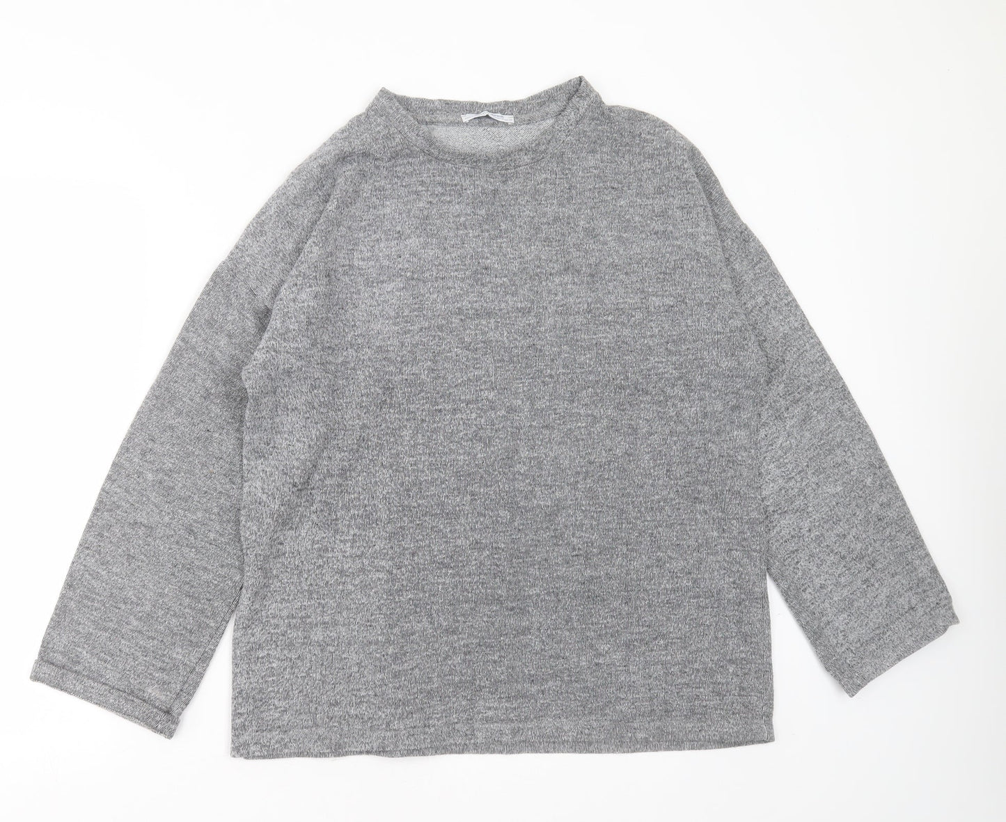 Womens UK Size M Zara Grey Pullover Jumper