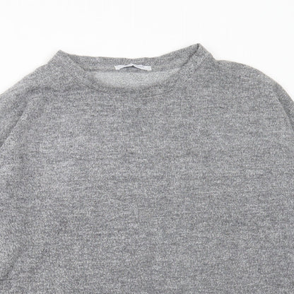 Womens UK Size M Zara Grey Pullover Jumper
