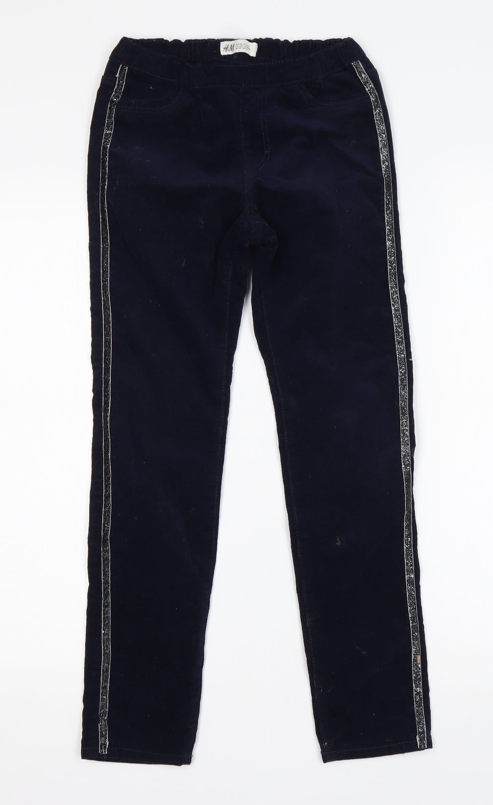 H&M Girls Blue  Cotton Jegging Jeans Size 10 Years  Regular
