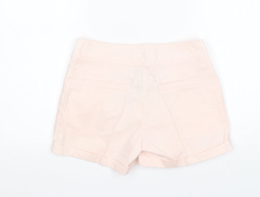 Denim Co Womens Pink  Cotton Chino Shorts Size 6 L3 in Regular