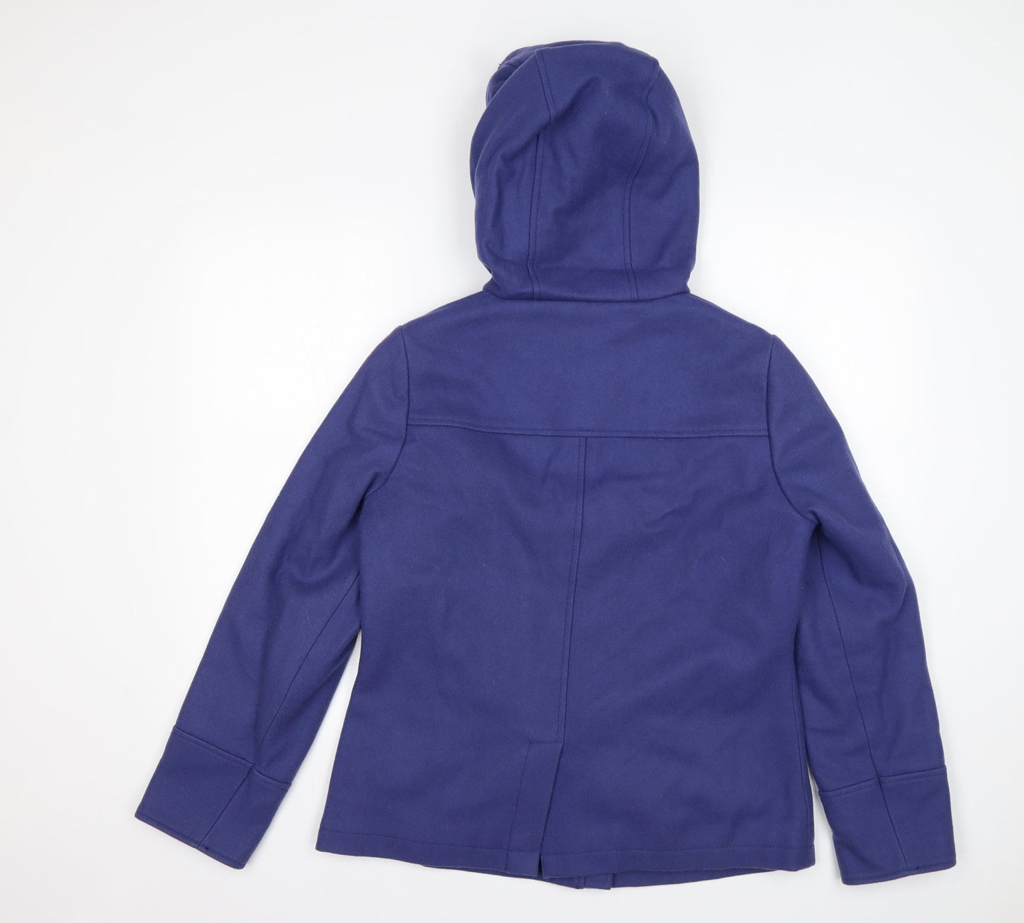 Maine  Womens Purple   Overcoat Coat Size 12