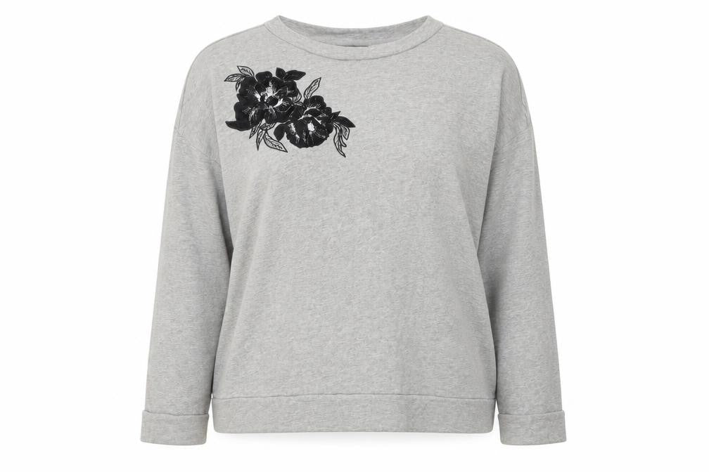 Womens UK Size 16 M&S Grey Pullover Jumper