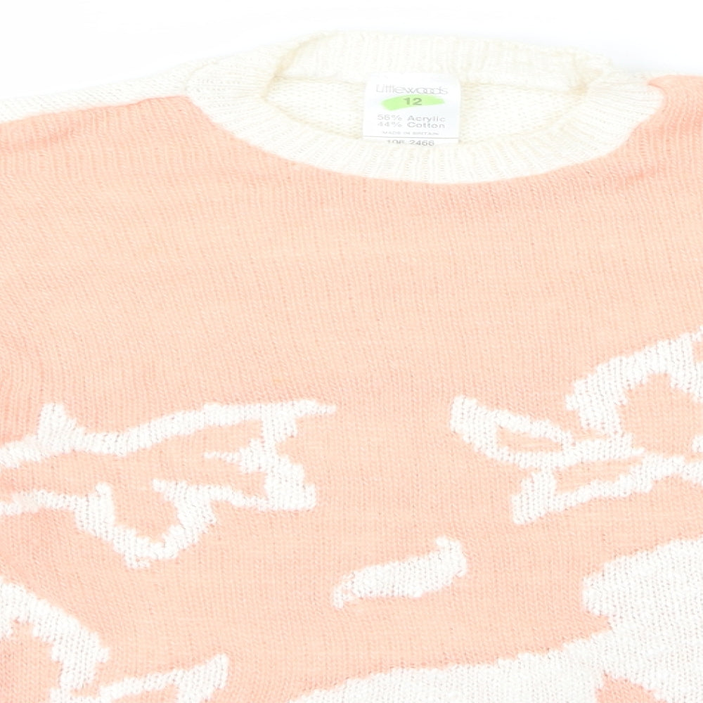 Womens UK Size 12 Littlewoods Multicoloured Pullover Jumper