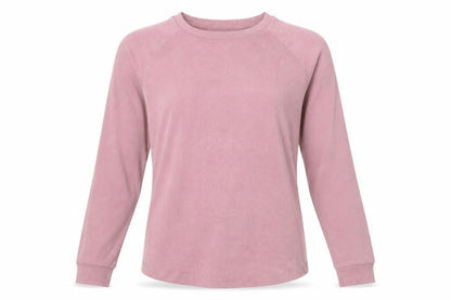 Front view of Primark women’s pink polyester top lounge set, size XS