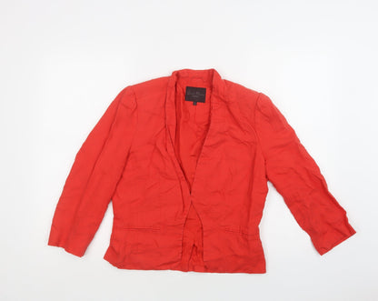 Additional front view of Great Plains women’s red jacket blazer, size L