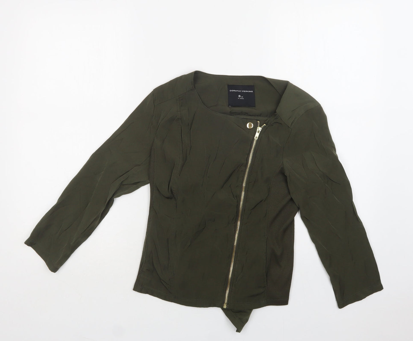 Womens UK Size 8 Dorothy Perkins Green Jacket