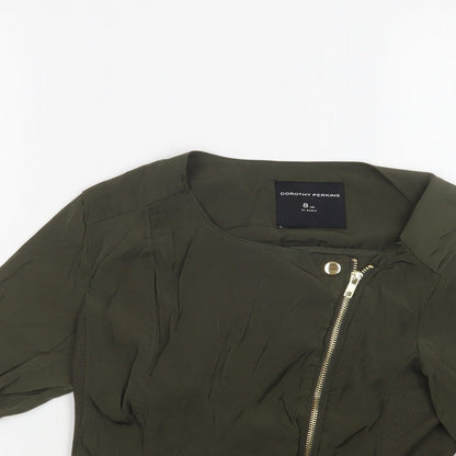 Womens UK Size 8 Dorothy Perkins Green Jacket