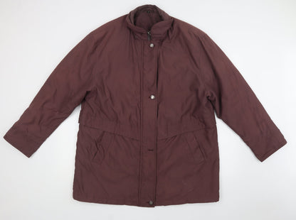 Klass Womens Purple   Gilet Jacket Size 18  Zip